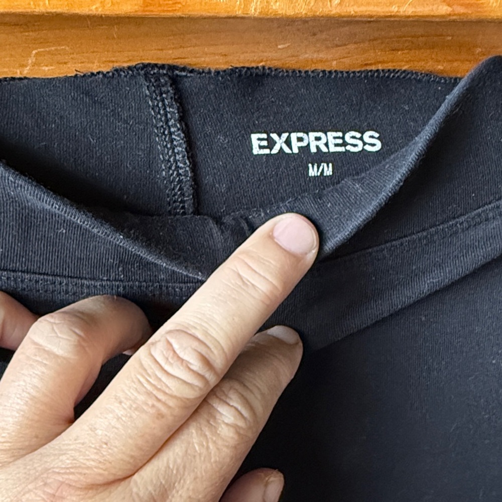 Express Black Crewneck T-Shirt